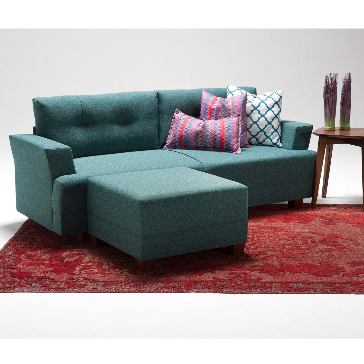 TAKK Balzan HjÞrnesofa - Turkis - NordlyHome.dk