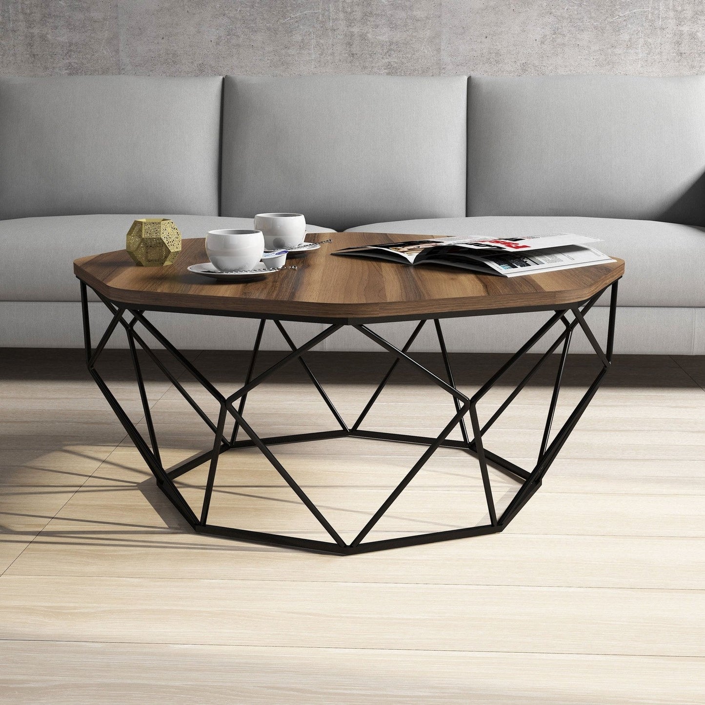 TAKK Diamond - Walnut - NordlyHome.dk
