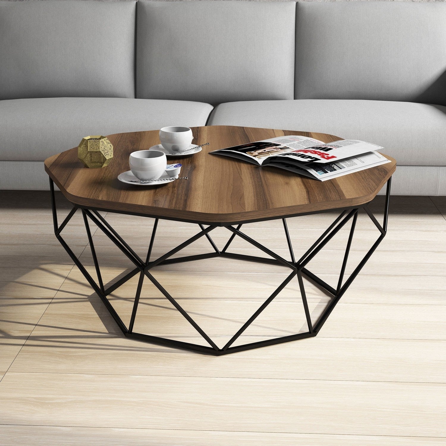 TAKK Diamond - Walnut - NordlyHome.dk